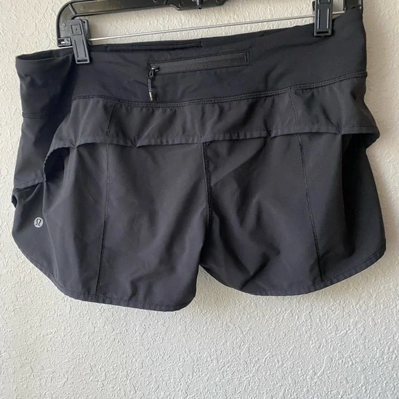lululemon athletica Black Athletic Shorts - Picture 2 of 3
